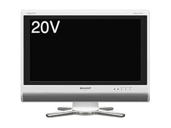 Amazon | SHARP 20V型 ハイビジョン 液晶テレビ ホワイト AQUOS